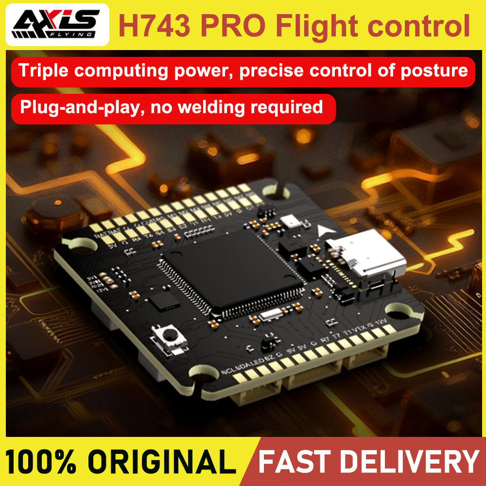 Axisflying H743 PRO Flight Con - Fpv Drone Flight Controller のレビューと価格