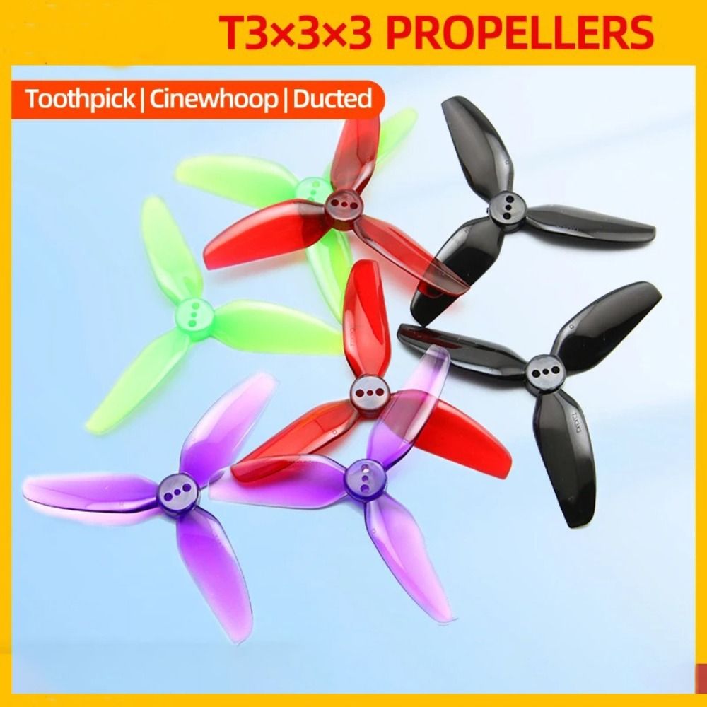 2Pairs HQProp T3X3X3 Propeller - Fpv Drone Goggles のレビューと価格
