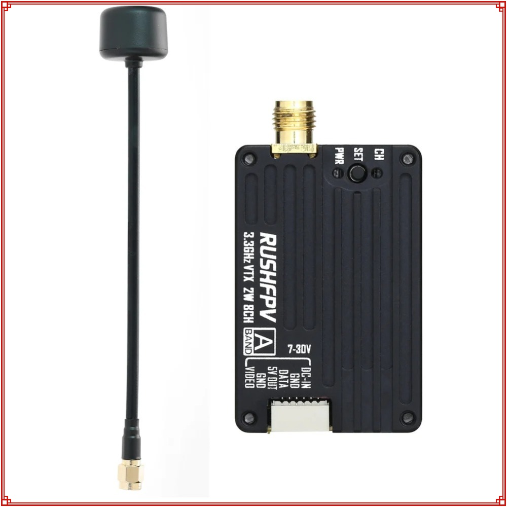 2026 New RUSHFPV 3.3G 2W VTX T - Fpv Drone Antenna のレビューと価格