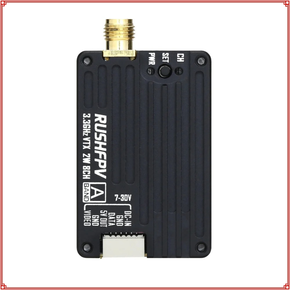 2026 New RUSHFPV 3.3G 2W VTX T - Fpv Drone Antenna のレビューと価格