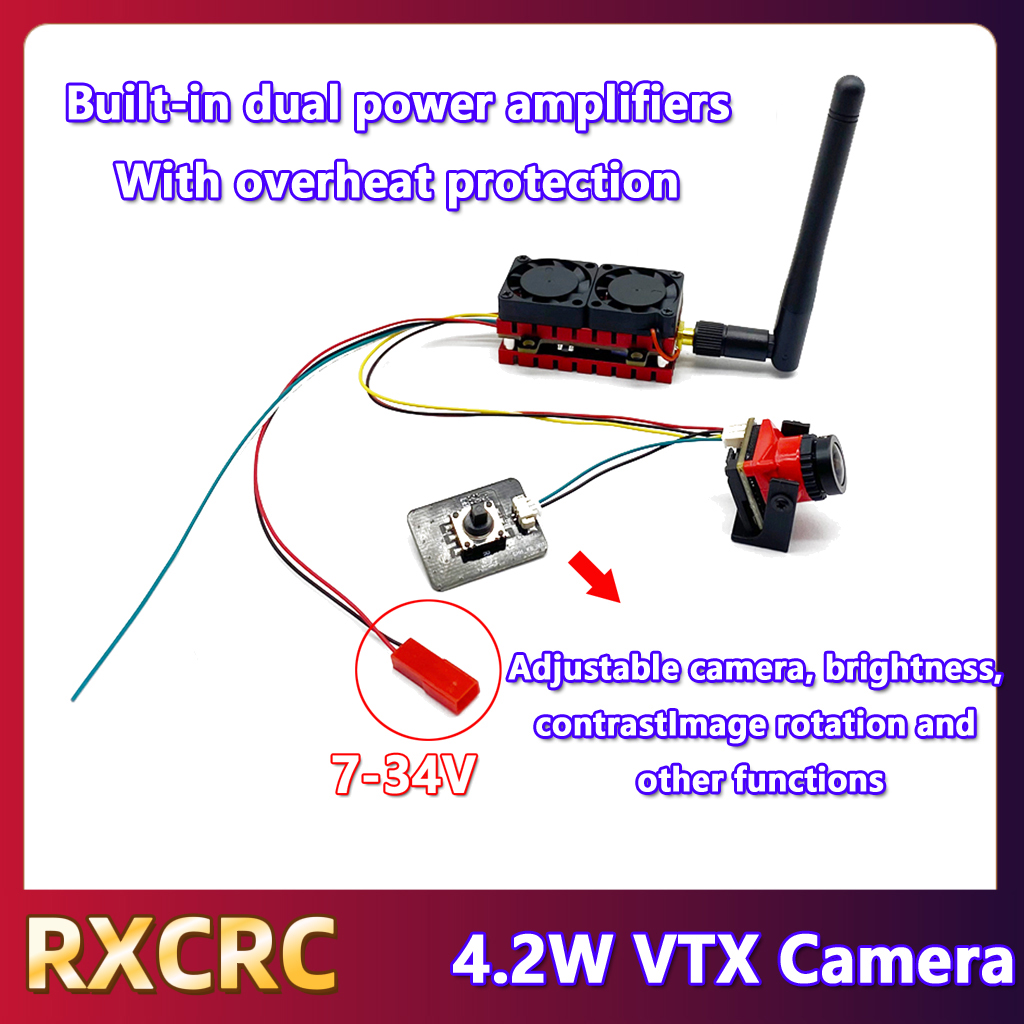 RXCRC 5.8G 48CH 4.2W High Powe - Fpv Drone Transmitter のレビューと価格