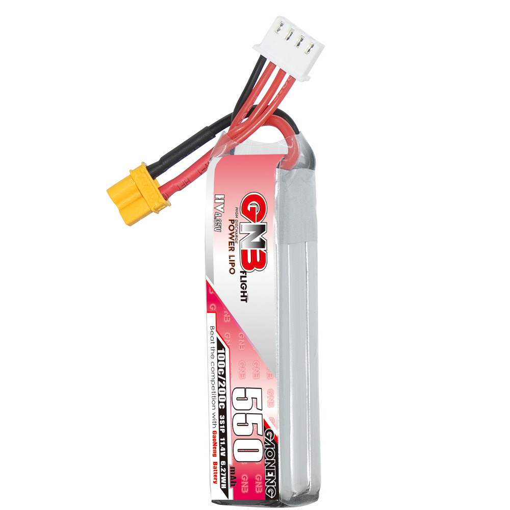 GNB HV 11.4V 550mAh 100C/200C  - Fpv Drone Battery のレビューと価格