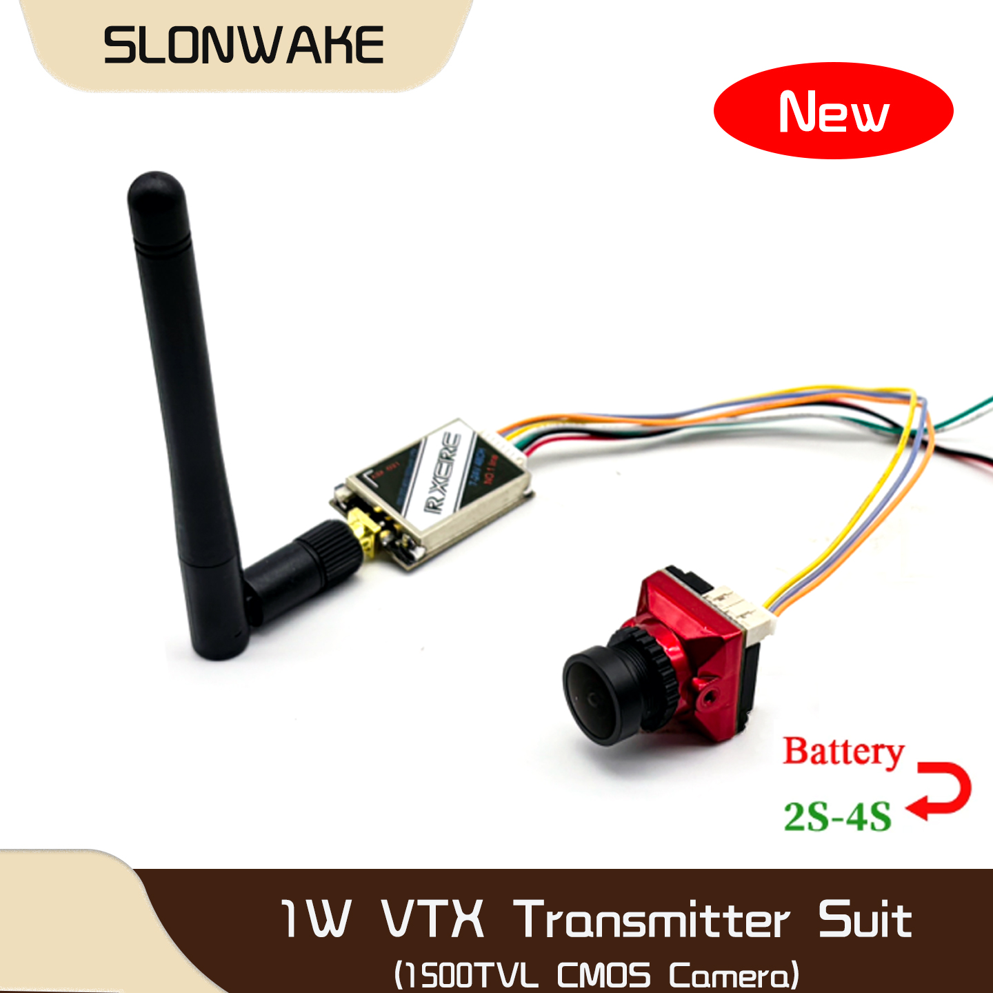 SLONWAKE  5.8G 48CH 1W VTX 100 - Fpv Drone Frame のレビューと価格