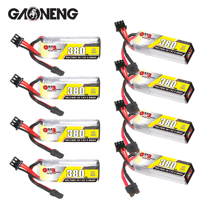 GNB 2S 7.6V 380mAh 90C/180C Li - Fpv Drone Battery のレビューと価格