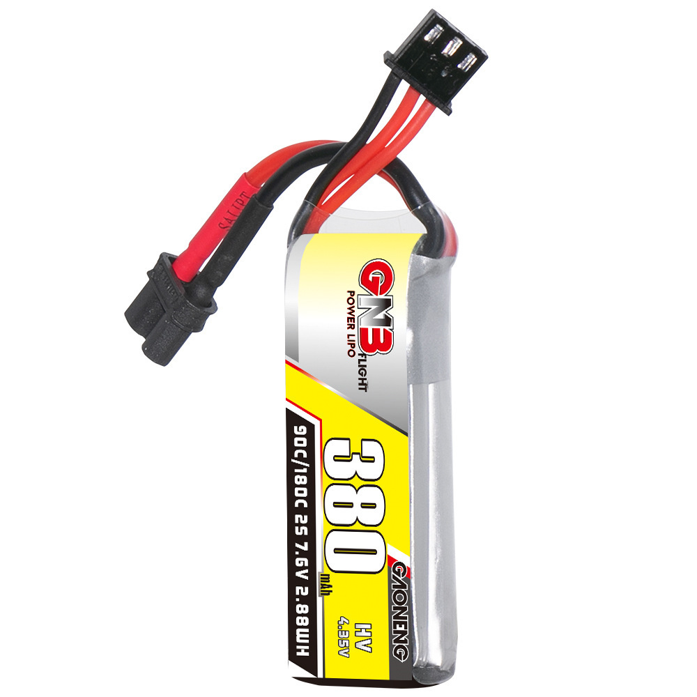 GNB 2S 7.6V 380mAh 90C/180C Li - Fpv Drone Battery のレビューと価格