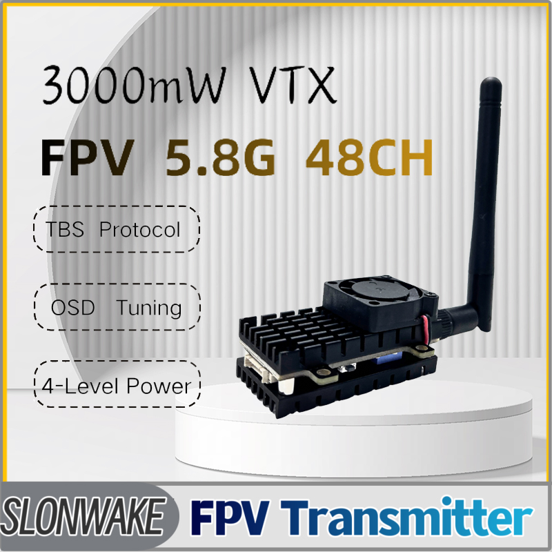 SLONWAKE 5.8G 3000mW Simulatio - Fpv Drone Transmitter のレビューと価格