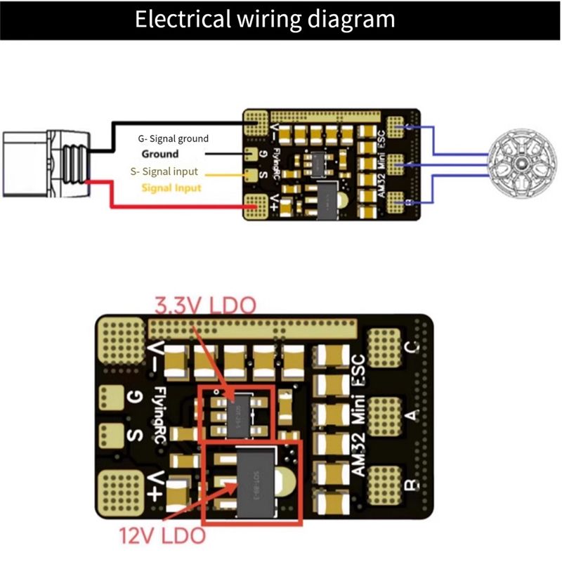 Best-AM32 ESC 40A 32-Bit Elect - Fpv Drone Esc のレビューと価格