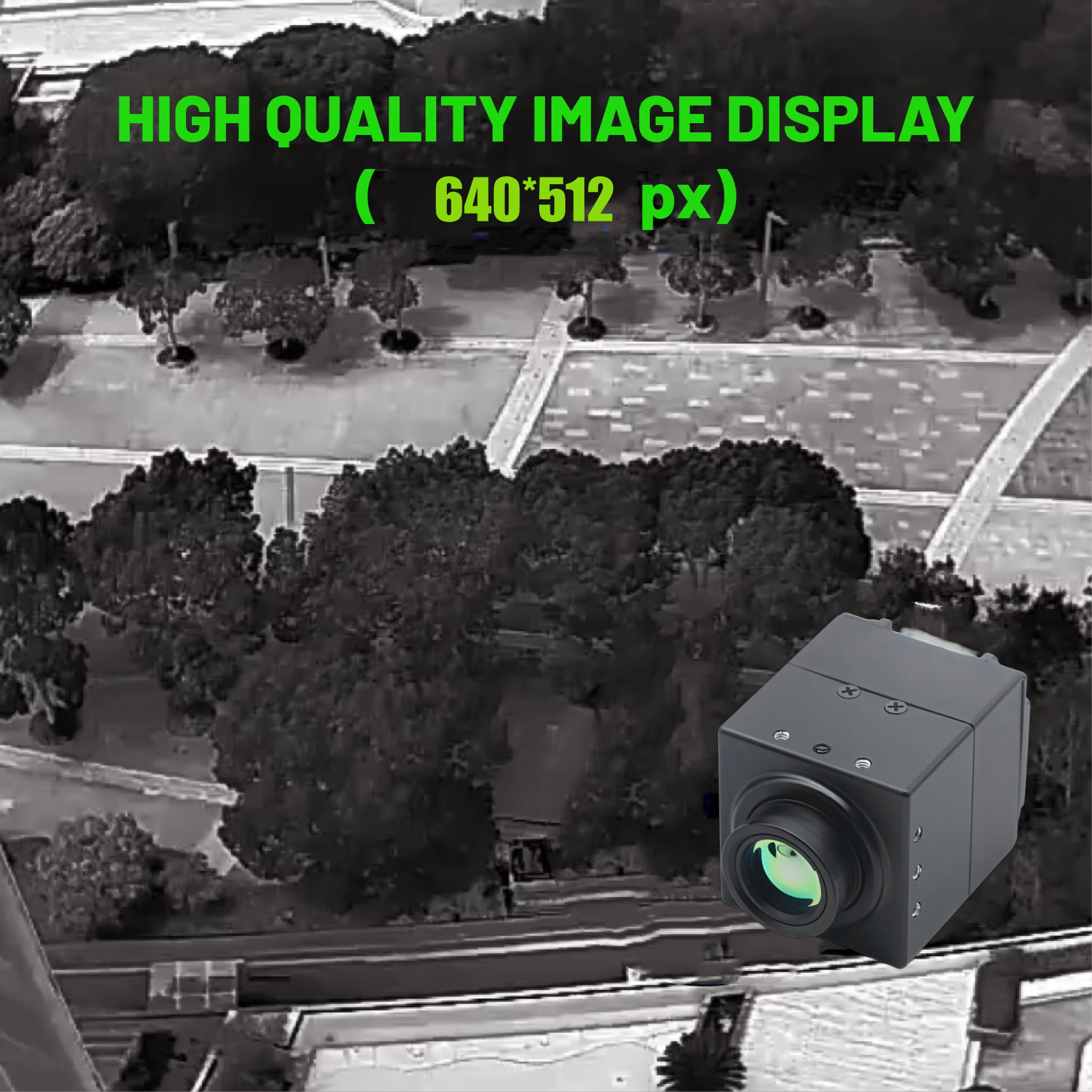Uncooled 640x512 50Hz Radiomet - Fpv Drone Camera のレビューと価格