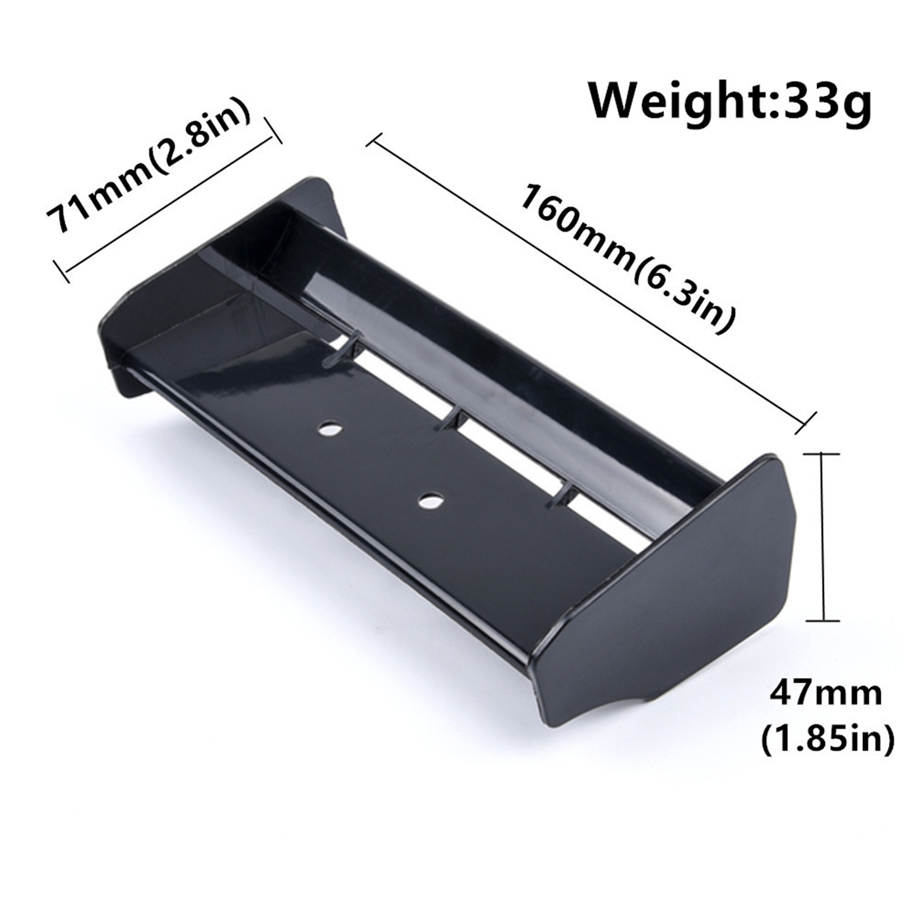 1/10 RC Car Force Rear Spoiler - Fpv Drone Bag のレビューと価格